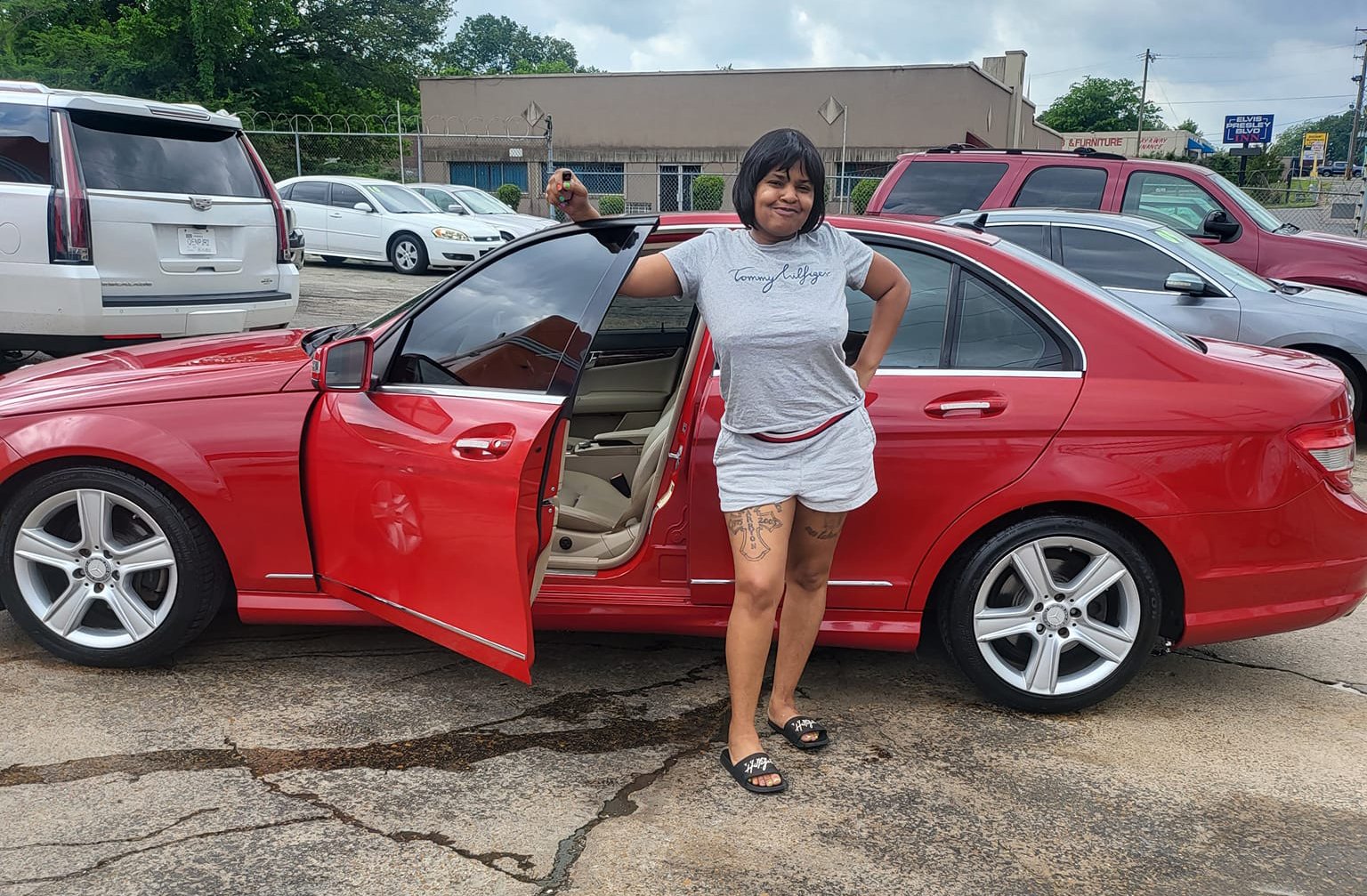 Happy customer